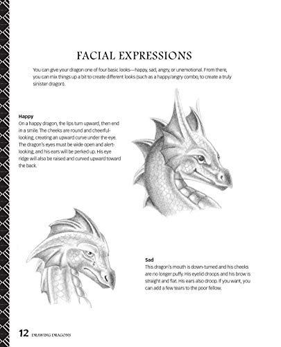 Drawing Dragons: Learn How to Create Fantastic Fire-Breathing Dragons (How to Draw Books)