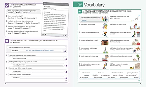 English for Everyone: Intermediate to Advanced Box Set - Level 3 & 4 : ESL for Adults, an Interactive Course to Learning English