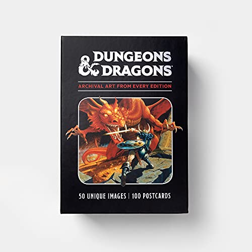 Dungeons & Dragons 100 Postcards: Archival Art from Every Edition