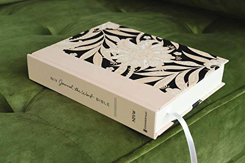 NIV, Journal the Word Bible for Teen Girls, Hardcover, Pink Floral, Red Letter: Includes Over 450 Journaling Prompts!