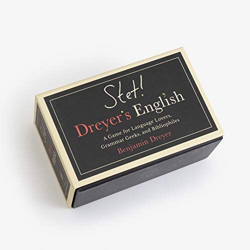 STET! Dreyer's English: A Game for Language Lovers, Grammar Geeks, and Bibliophiles