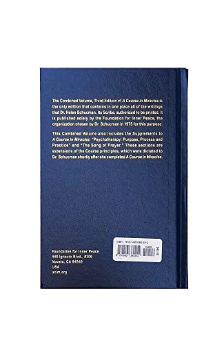 A Course in Miracles: Combined Volume