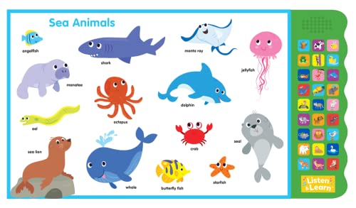 Let's Learn Animals-With 27 Fun Sound Buttons, this Book is the Perfect Introduction to Animals!
