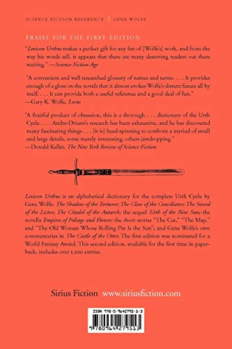 Lexicon Urthus: A Dictionary for the Urth Cycle