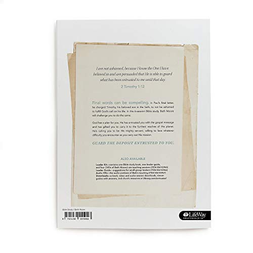 Entrusted - Bible Study Book: A Study of 2 Timothy