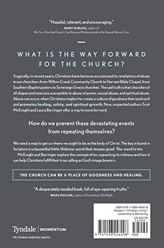A Church Called Tov: Forming a Goodness Culture That Resists Abuses of Power and Promotes Healing