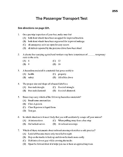 CDL - Commercial Driver's License Exam, 6th Ed.: Complete Prep for the Truck & Bus Driver's License Exams (CDL Test Preparation)