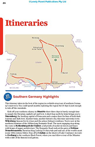 Lonely Planet Munich, Bavaria & the Black Forest 6 (Travel Guide)