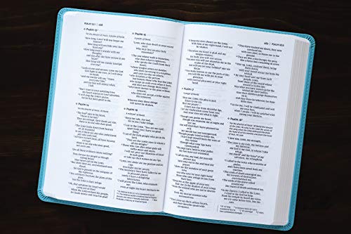 NIV, Value Thinline Bible, Leathersoft, Teal, Comfort Print