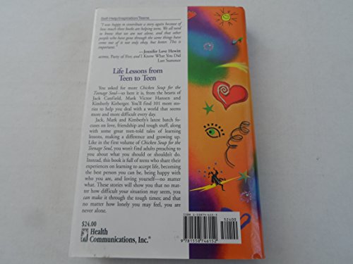 Chicken Soup for the Teenage Soul: 101 More Stories of Life, Love and Learning (Chicken Soup for the Soul)