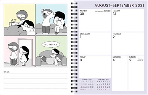 Catana Comics: Little Moments of Love 16-Month 2021-2022 Monthly/Weekly Planner