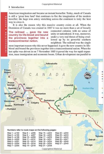 Trans-Canada Rail Guide: Includes Rail Routes and Maps plus Guides to 10 Cities