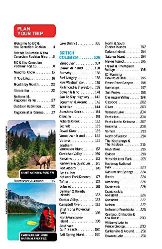 Lonely Planet British Columbia & the Canadian Rockies (Regional Guide)