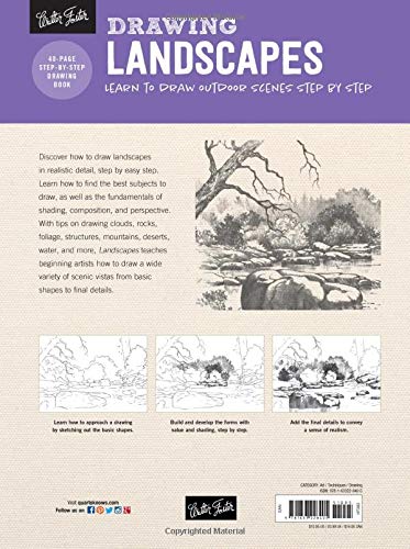 Drawing: Landscapes with William F. Powell: Learn to draw outdoor scenes step by step (How to Draw & Paint)