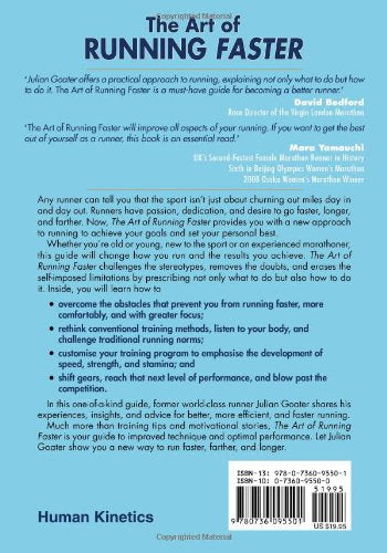 The Art of Running Faster