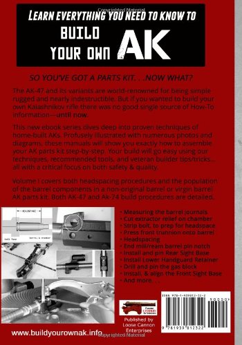 Build Your Own AK: Vol. I: Headspace & Virgin Barrel Population