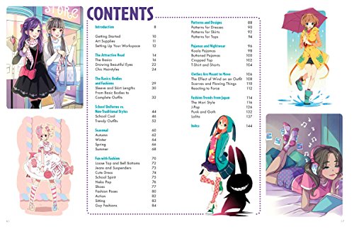 The Manga Fashion Bible: The Go-To Guide for Drawing Stylish Outfits and Characters
