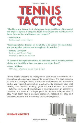 Tennis Tactics: Winning Patterns of Play