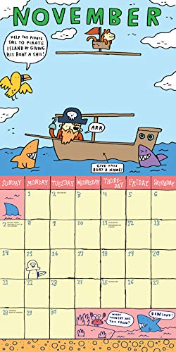 Kid's Awesome Activity Wall Calendar 2021