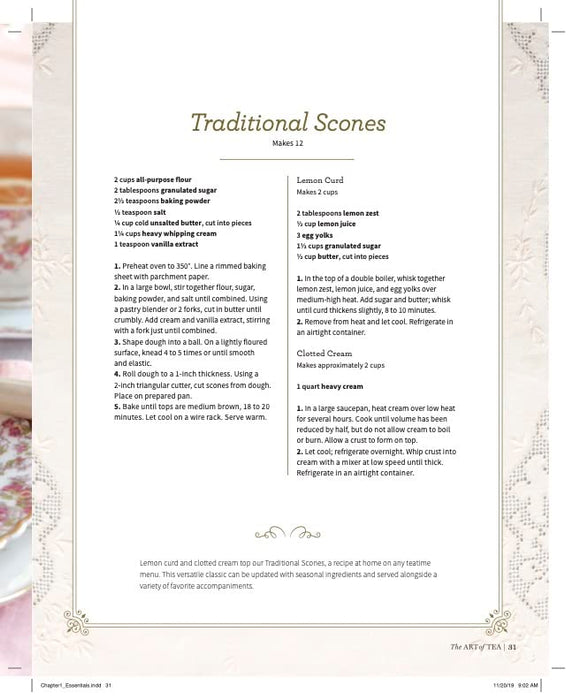 The Art of Tea: Recipes and Rituals (Victoria)