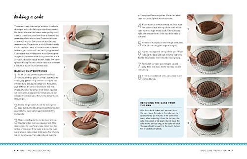 First Time Cake Decorating: The Absolute Beginner's Guide - Learn by Doing * Step-by-Step Basics + Projects (Volume 5) (First Time, 5)