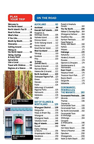 Lonely Planet New Zealand's North Island 5 (Regional Guide)