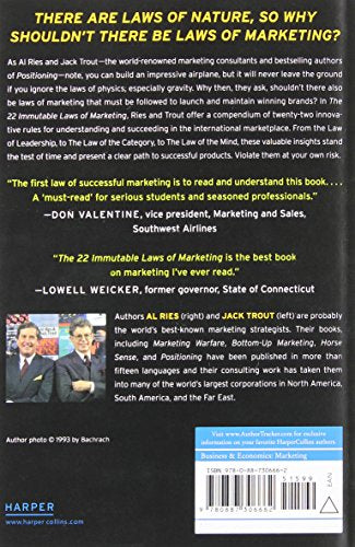 The 22 Immutable Laws of Marketing: Violate Them at Your Own Risk!