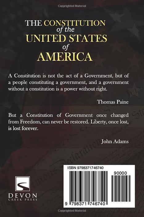 The Constitution of the United States of America: Pocket-Sized Edition: Includes the Declaration of Independence and the Bill of Rights and all of the Amendments