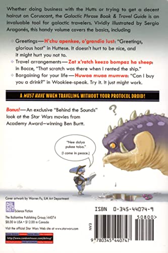 Galactic Phrase Book & Travel Guide: Beeps, Bleats, Boskas, and Other Common Intergalactic Verbiage (Star Wars)