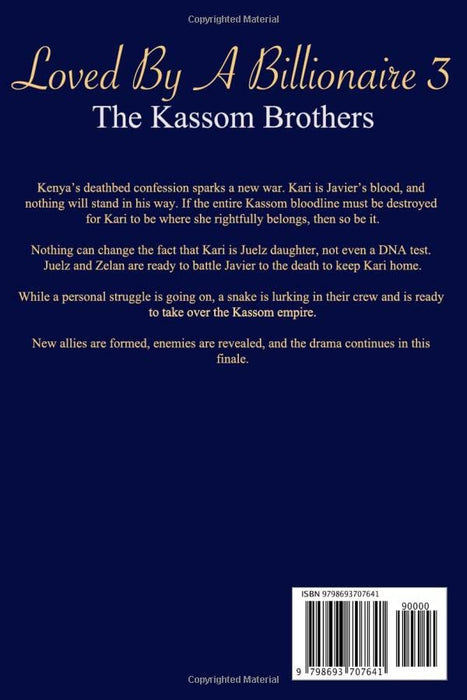 Loved By A billionaire: The Kassom Brothers 3