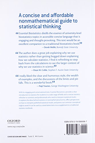 Essential Biostatistics: A Nonmathematical Approach