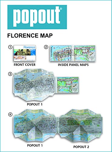 Florence PopOut Map (PopOut Maps)