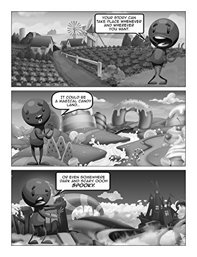 Blank Comic Book Notebook: Create Your Own Story, Comics & Graphic Novels