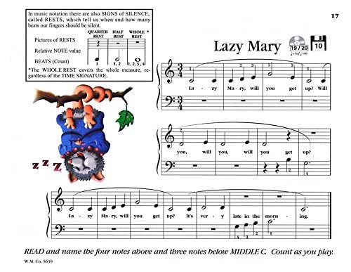 Teaching Little Fingers to Play: A Book for the Earliest Beginner (John Thompsons Modern Course for The Piano)