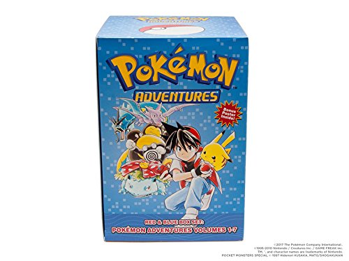 Pokémon Adventures (7 Volume Set - Reads R to L (Japanese Style) for all ages)