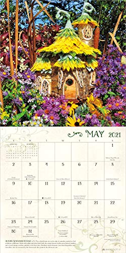 Fairy Houses 2021 Wall Calendar