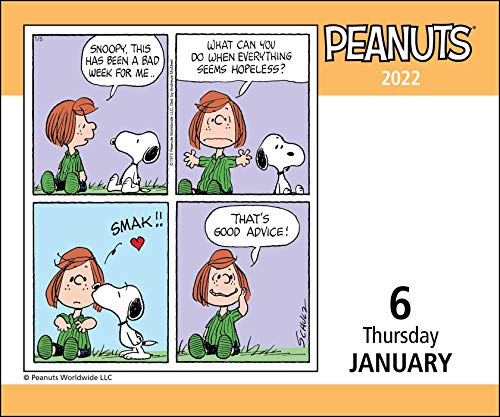 Peanuts 2022 Day-to-Day Calendar