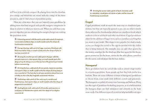 A Little Bit of Pendulums: An Introduction to Pendulum Divination (Volume 17) (Little Bit Series)