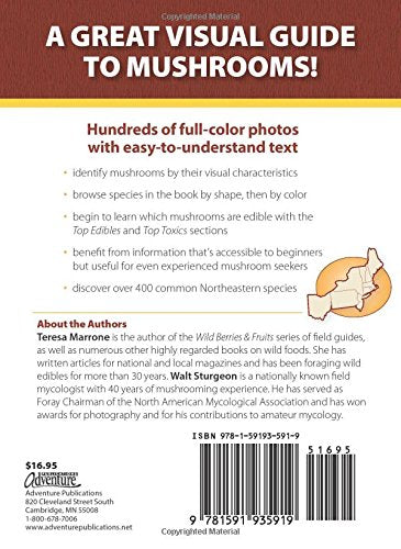 Mushrooms of the Northeast: A Simple Guide to Common Mushrooms (Mushroom Guides)