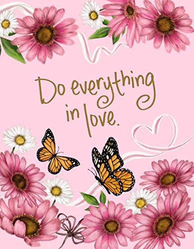 NIV, Artisan Collection Bible for Girls, Cloth over Board, Pink Daisies, Designed Edges under Gilding, Red Letter, Comfort Print