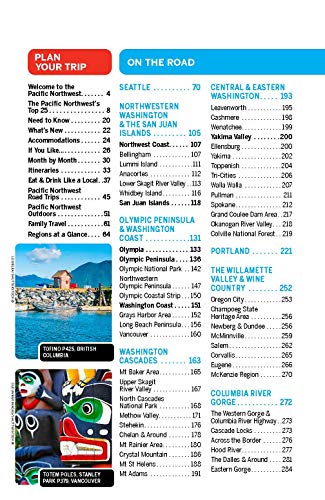 Lonely Planet Washington, Oregon & the Pacific Northwest 8 (Travel Guide)