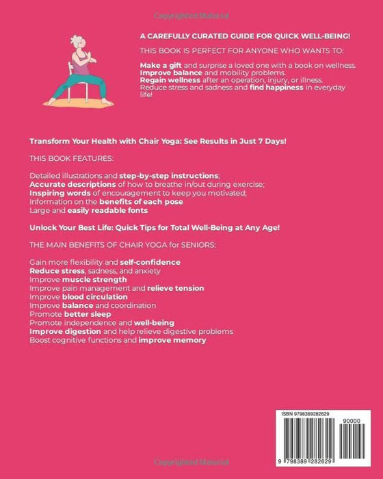 Chair Yoga for Seniors Over 60: A Guide to Revitalize Mind & Body with Gentle Exercise (Fitness for Seniors)