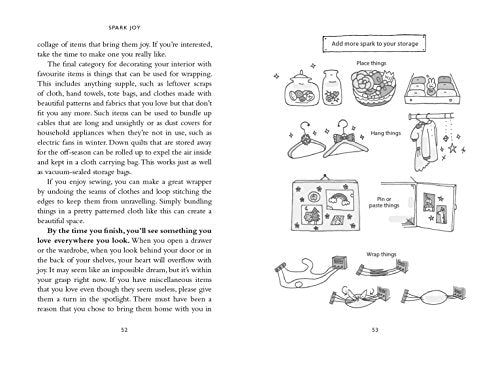 Spark Joy: An Illustrated Guide to the Japanese Art of Tidying