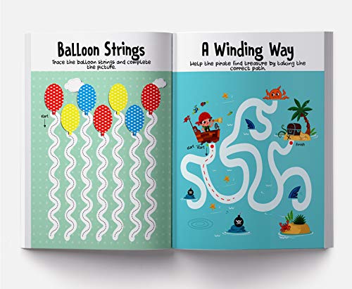 My First Book of Pencil Control : Practice Pattern Writing (Full Color Pages)