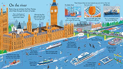 Look Inside London (Look Inside Board Books)