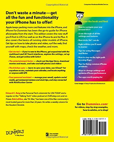 iPhone For Dummies