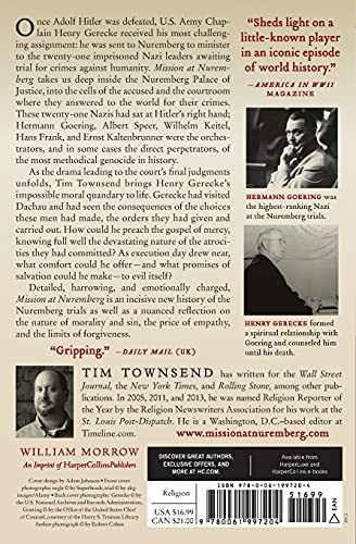 Mission at Nuremberg: An American Army Chaplain and the Trial of the Nazis