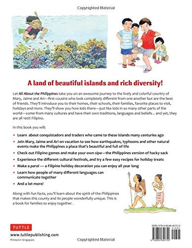 All About the Philippines: Stories, Songs, Crafts and Games for Kids