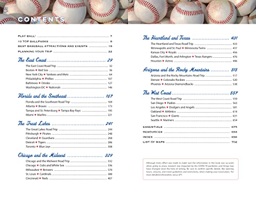 Moon Baseball Road Trips: The Complete Guide to All the Ballparks, with Beer, Bites, and Sights Nearby (Travel Guide)