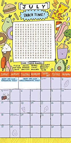 Kid's Awesome Activity Wall Calendar 2021